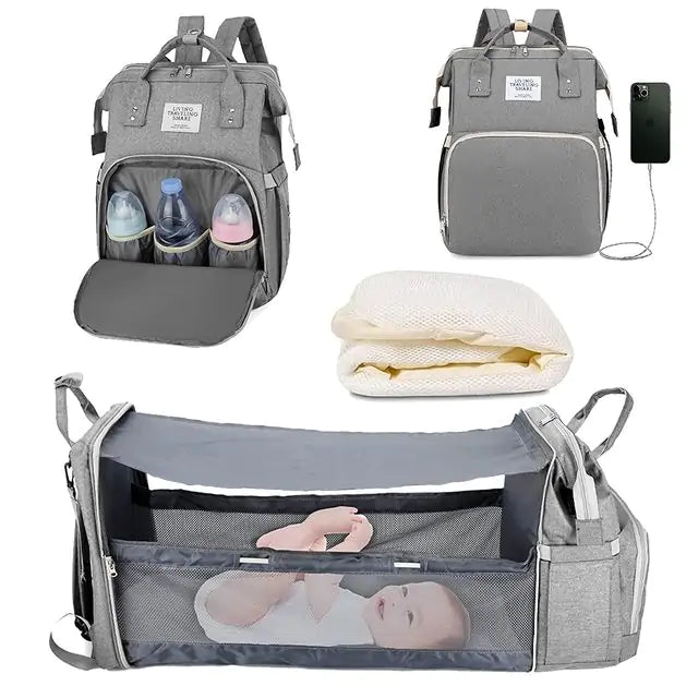 Baby Reise Bett & Rucksack